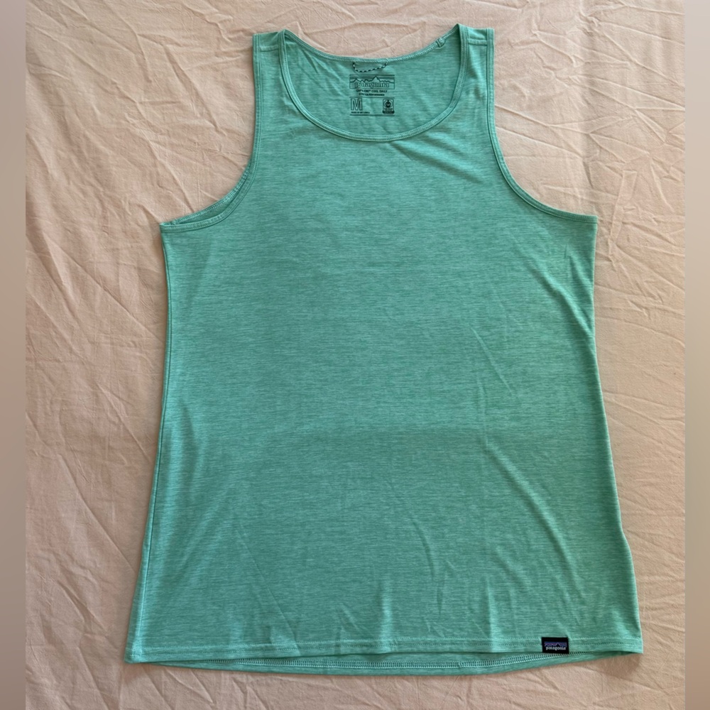 Patagonia Green Capilene Cool Daily Tank Top M